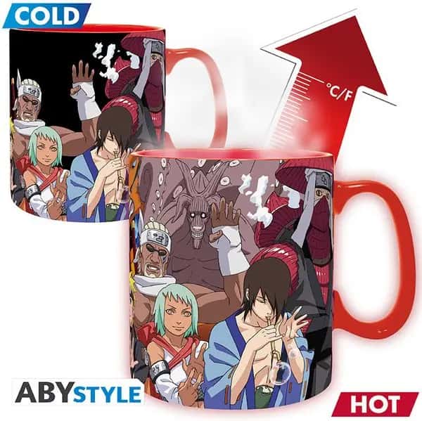 Naruto Shippuden Heat Change Mug - Biju & Jinchuuriki