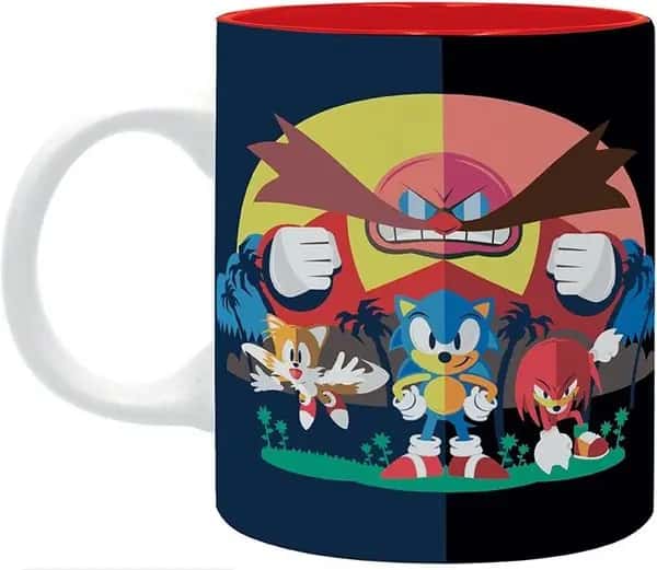 Sonic the Hedgehog Mug - Classic Sonic, Knuckles & Tails