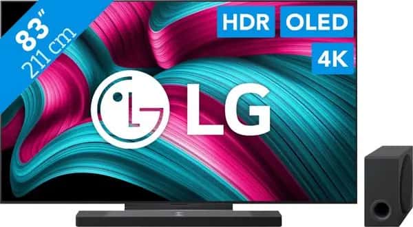 LG 83" OLED EVO C54 4K (2025) + LG DS95TR