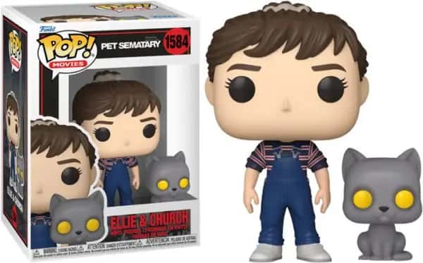 Pet Sematary Funko Pop Vinyl: Ellie & Church