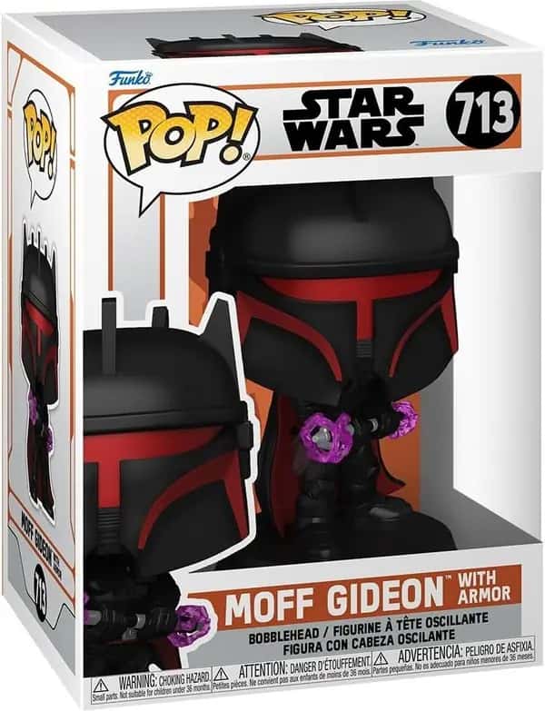 Star Wars The Mandalorian Funko Pop Vinyl: Moff Gideon with Armor