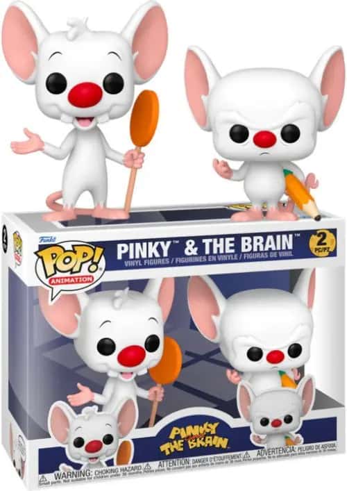 Animaniacs Funko Pop Vinyl: Pinky & The Brain 2-Pack