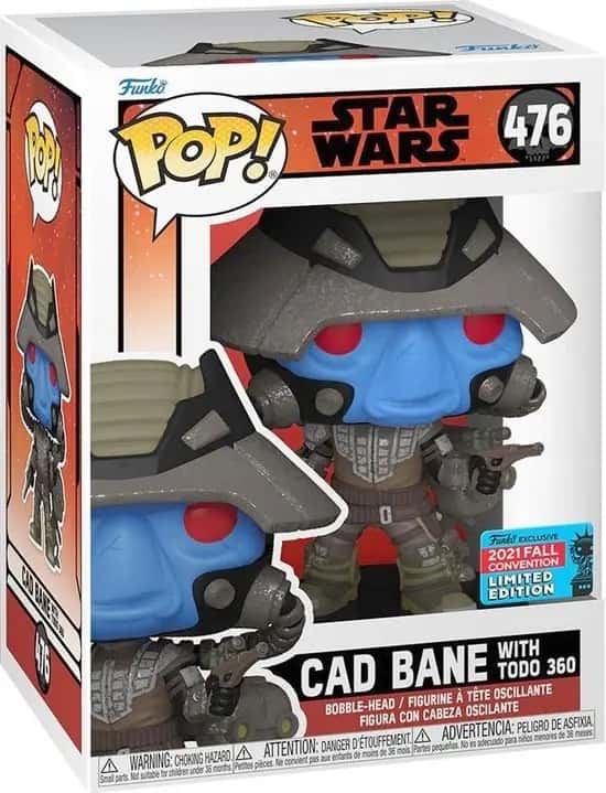 Pop Star Wars: Cad Bane With Todo 360 - Funko Pop #476