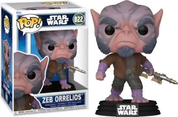 Star Wars The Mandalorian Funko Pop Vinyl: Zeb Orrelios