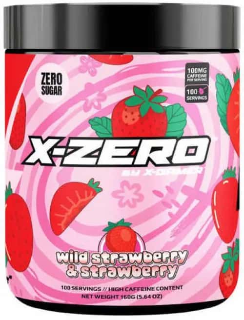 X-Gamer 160g X-Zero Formula - Wild Strawberry & Strawberry