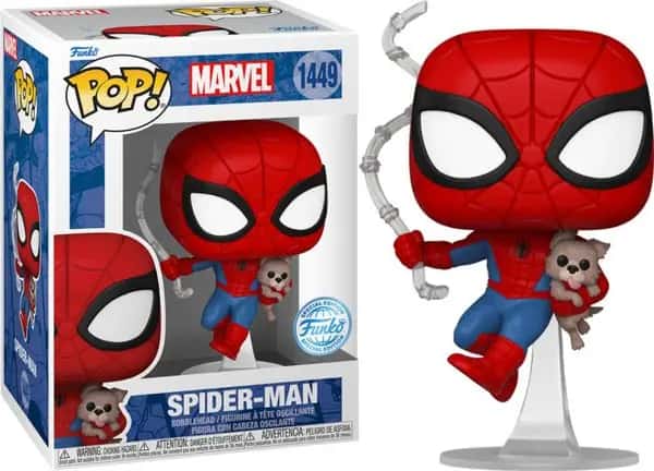 Marvel Funko Pop Vinyl: Spider-Man (with Sandwich) (1449)