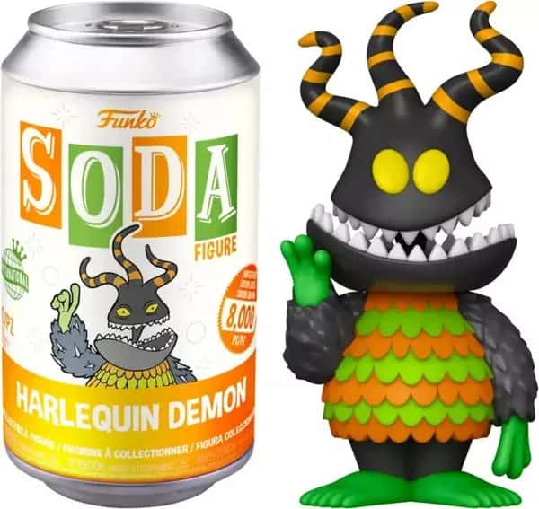 Disney The Nightmare Before Christmas Funko Vinyl Soda: Harlequin Demon (unsealed)