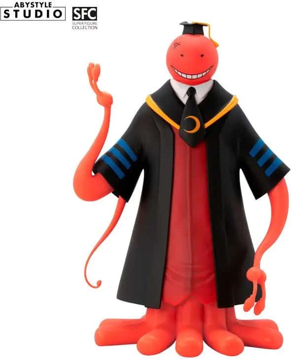 Assassination Classroom Abystyle Figure - Red Koro Sensei (Angry)