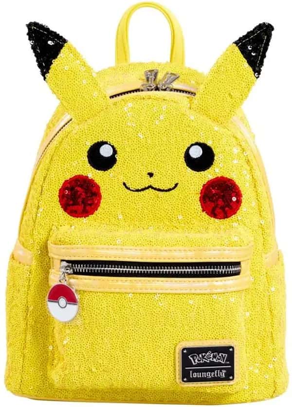 Pokemon - Sequin Pikachu Cosplay Mini Backpack