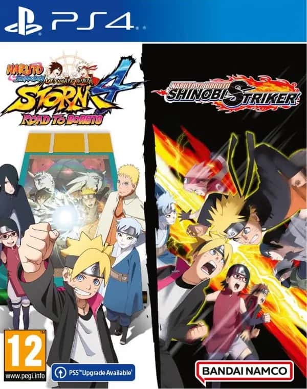 Naruto Shippuden Ultimate Ninja Storm 4 + Shinobi Striker (PlayStation 4)