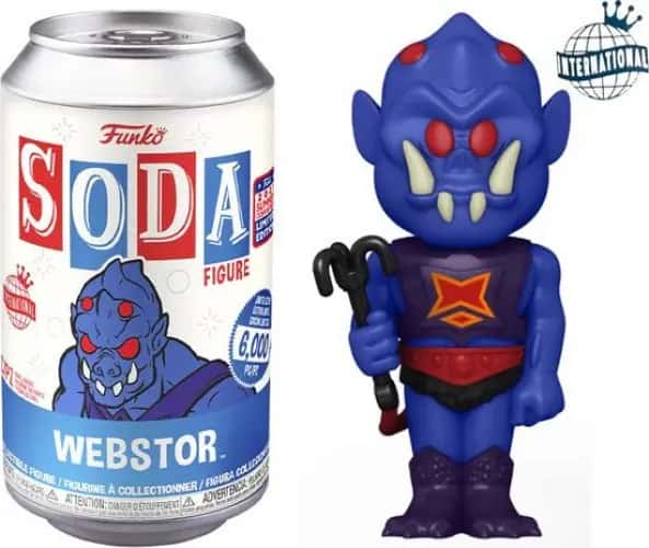 Masters of the Universe Funko Vinyl Soda: Webstor