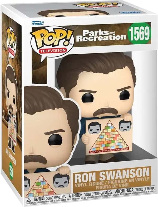 Parks and Recreation 15th Funko Pop Vinyl: Ron Swanson