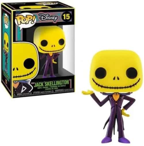 Disney Nightmare Before Christmas Blacklight Funko Pop Vinyl: Jack Skellington