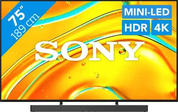 Sony Bravia 5 75" XR Mini-led (2025) + Sony Bravia Theatre Bar 8