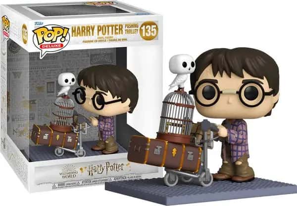 Harry Potter Deluxe Funko Pop Vinyl: Harry Pushing Trolley