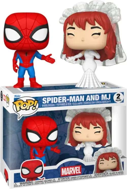 Marvel Funko Pop Vinyl 2-Pack: Spider-Man & Mary Jane