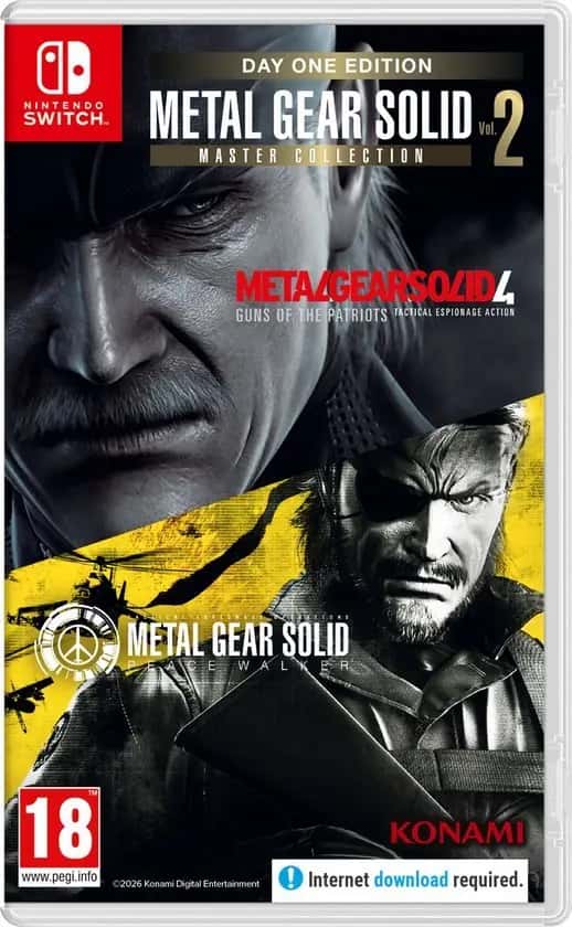 Nintendo Switch Metal Gear Solid Master Collection Vol. 2 - Day One Edition