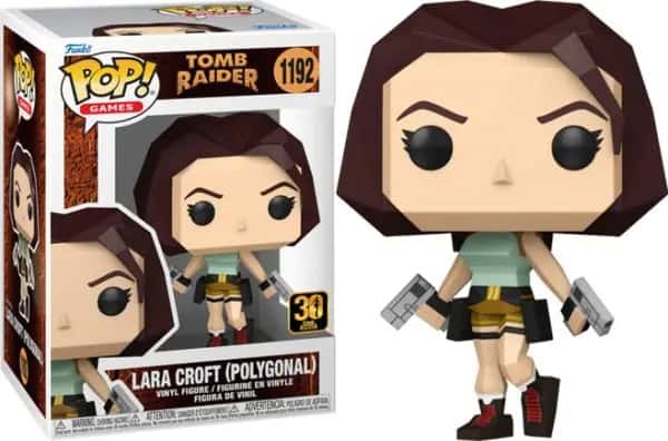 Tomb Raider Funko Pop Vinyl: Lara Croft (Polygon)