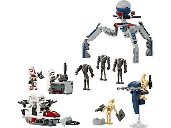 Clone Trooper & Battle Droid Battle Pack