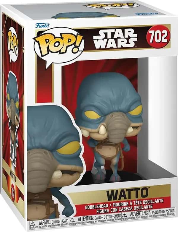 Star Wars The Phantom Menace 25th Anniversary Funko Pop Vinyl: Watto