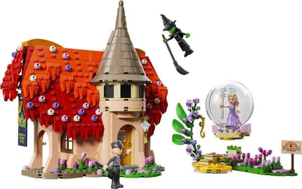Glinda en Elphaba bezoeken Munchkinland