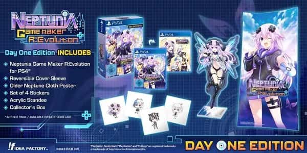 Neptunia Game Maker R:Evolution Day One Edition (PlayStation 4)