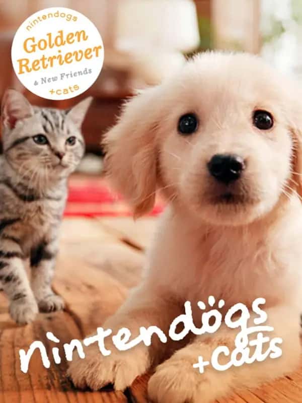 Dogs + Cats: Golden Retriever & New Friends - Nintendo 3DS - Virtual Pet