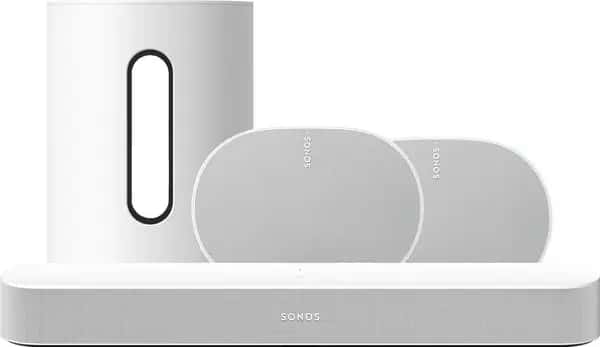 Sonos Beam Gen2 + Sub Mini Wit