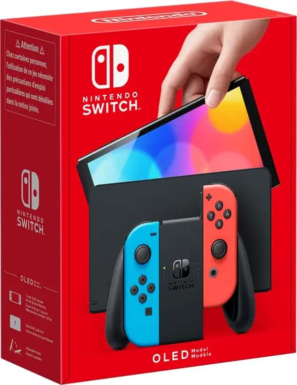 Nintendo Switch OLED-model - Red/Blue