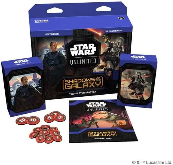 Star Wars: Unlimited TCG Shadows of the Galaxy 2-Player Starter Pack
