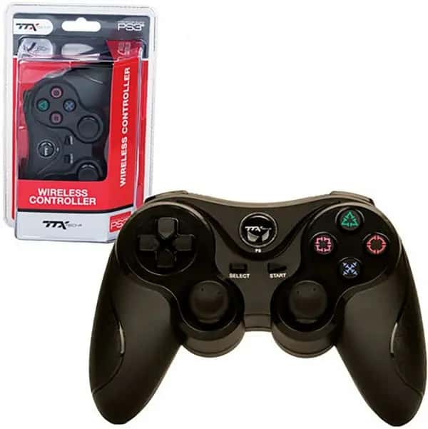 PS3 Wireless Controller Black (TTX Tech)