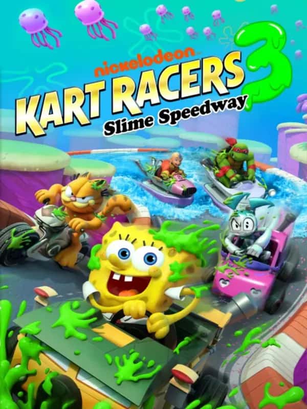 Nickelodeon Kart Racers 3: Slime Speedway (Code in a Box) - Nintendo Switch - Racing