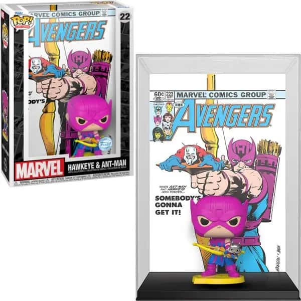 Marvel Funko Pop Vinyl: Hawkeye & Ant-Man Comic Cover