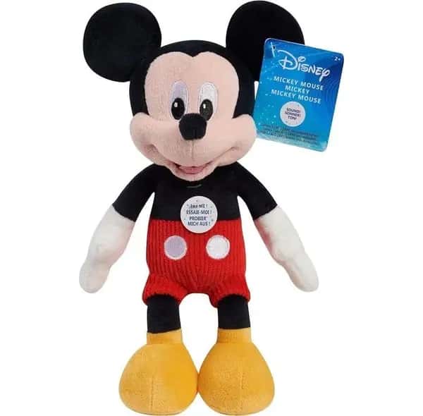 Mickey Mouse with Sounds Pluche Knuffel (Engelstalig)