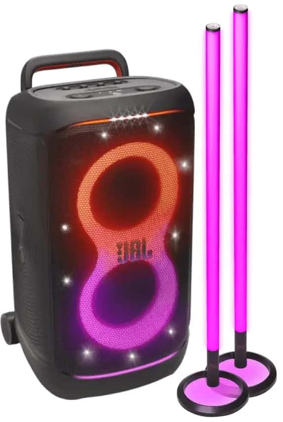 JBL Partybox 520 + 2x Partylight Stick