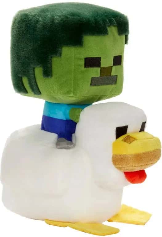 Minecraft Deluxe Pluche - Chicken Jockey