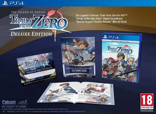 The Legend of Heroes Trails from Zero Deluxe Edition (PlayStation 4)