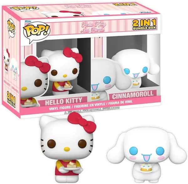 Hello Kitty And Friends 2-In-1 Assembled Funko Pop Vinyl Bundle Box: Cinnamoroll & Hello Kitty