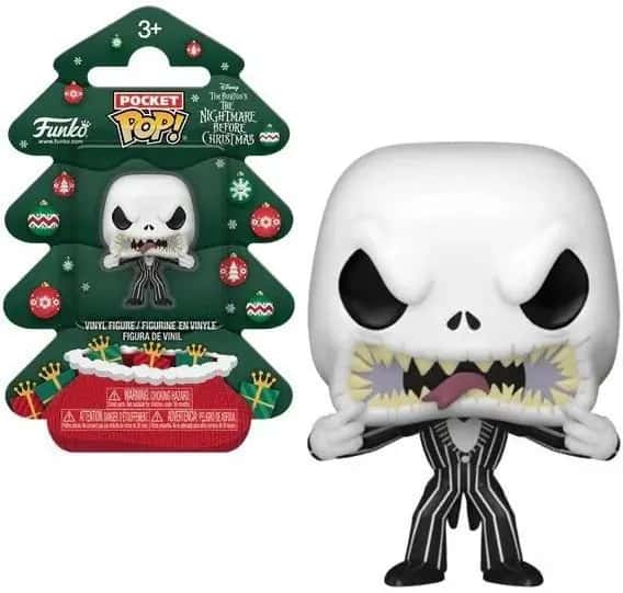 The Nightmare Before Christmas Funko Pocket Pop! Figure: Jack (Holiday Tree)