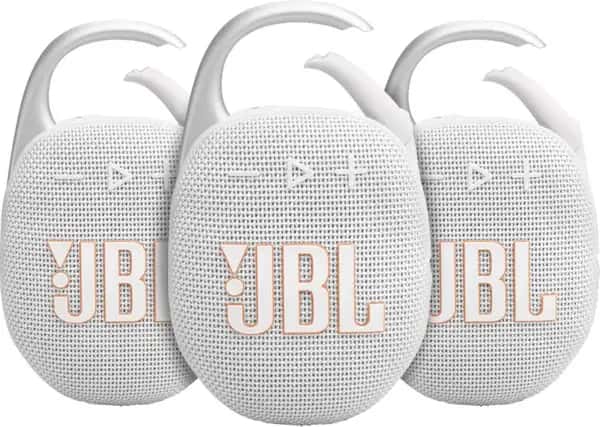 JBL Clip 5 Wit 3-pack