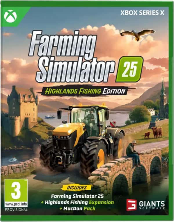 Farming Simulator 25 Highlands Fishing Edition (Xbox Series X)