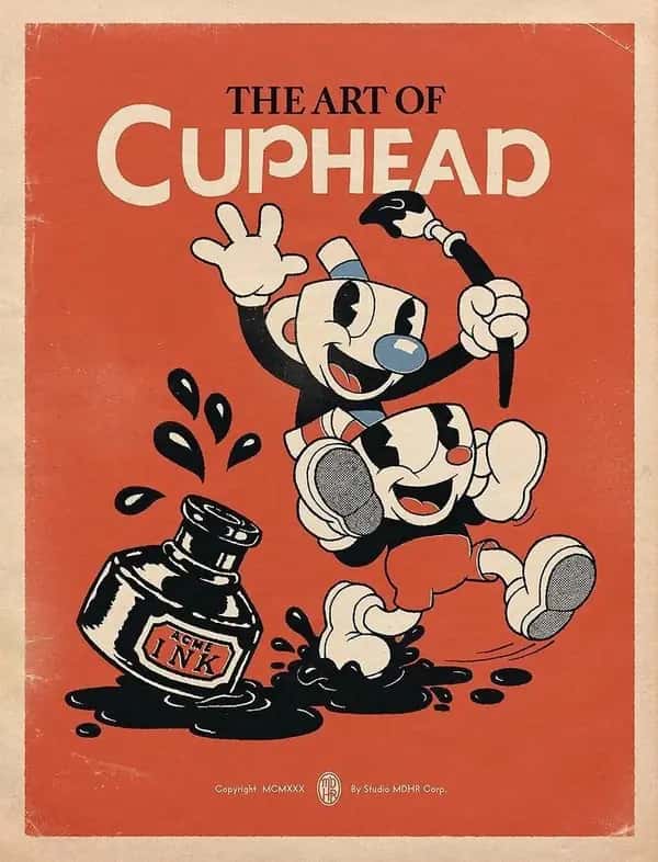 The Art of Cuphead - Hardcover Book