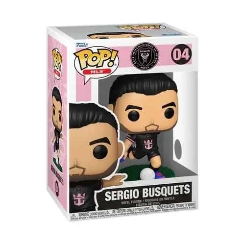 Pop MLS: Inter Miami - Sergio Busquets Funko Pop #04