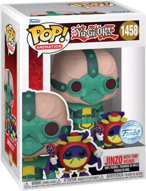 Yu-Gi-Oh! Funko Pop Vinyl: Jinzo with Time Wizard (Special Edition)