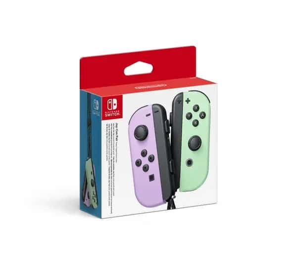 Nintendo Switch Joy-Con Controller Pair (Pastel Purple / Pastel Green)