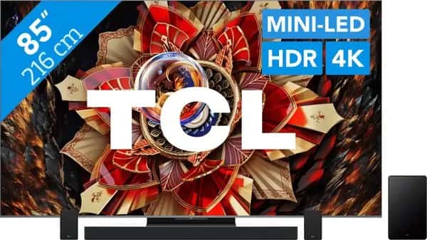 TCL 98" QD Mini-led C61K 4K (2025) + TCL Q75H