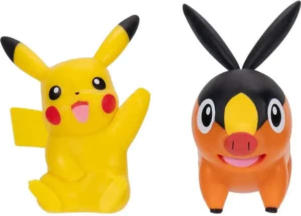 Pokemon Battle Figure Pack - Tepig & Pikachu