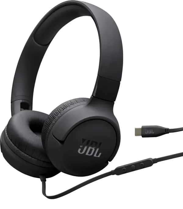 JBL Tune 520C USB-C Zwart