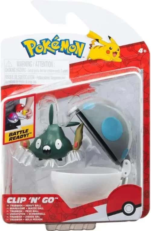 Pokemon Figure - Trubbish + Heavy Ball (Clip 'n' Go)