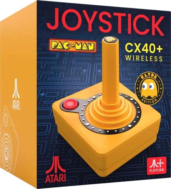 Pac-Man CX-40+ Wireless Joystick - Orange (Clyde Edition)